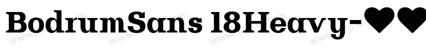 BodrumSans 18Heavy字体转换 BodrumSans 18Heavy字体转换